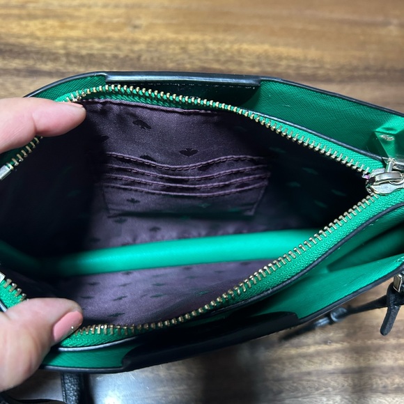 EUC GORGEOUS KATE SPADE EVA TRIPLE GUSSET CROSSBODY BAG - Picture 11 of 13